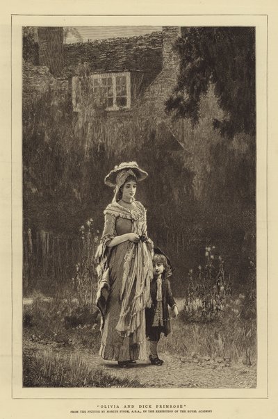 Olivia and Dick Primrose by Marcus Stone